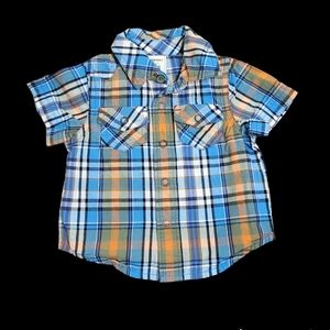 Old Navy button up tee 0-3